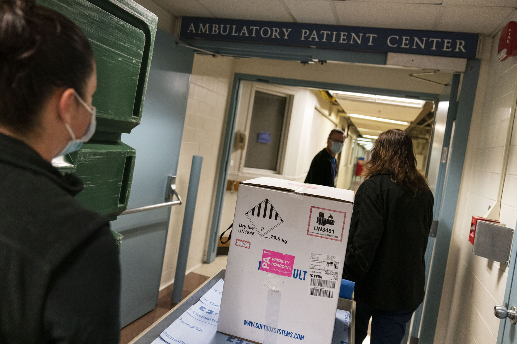 Virus Outbreak Pfizer Vaccine Rhode Island